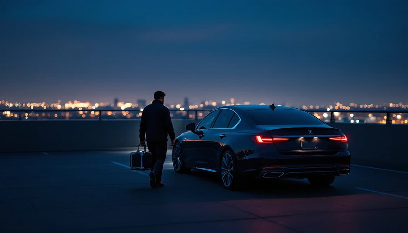 Llave inteligente de Cadillac CT5 siendo programada con equipo de diagnóstico en Las Colinas, Irving, Texas
